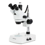 AmScope SM-2TP-HD2 SM-2 Series Simul-Focal Zoom Trinocular Stereo Microscope 7X-45X Magnification w/ Dual Halogen Lights and 2MP HDMI CMOS C-Mount Camera (0)