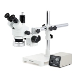 AmScope SM-3TYY-80M-5M3 SM-3 Series Zoom Trinocular Stereo Microscope 7X-135X w/ Heavy Duty 80 LED Ring Light and 5MP USB 3.0 C-mount Camera on Single Arm Boom Stand (0)