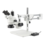 AmScope SM-4TYY-144-HD4U SM-4 Series Zoom Trinocular Stereo Microscope 7X-135X Magnification + 144-LED Ring Light + 4K 8MP HDMI Camera (2)