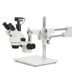 AmScope SM-4TPZ-5M SM-4 Series Simul-Focal Zoom Trinocular Stereo Microscope 3.5X-90X Magnification with 5MP USB 2.0 (2)