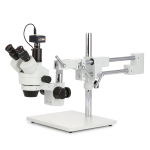 AmScope SM-4TPZ-5M SM-4 Series Simul-Focal Zoom Trinocular Stereo Microscope 3.5X-90X Magnification with 5MP USB 2.0 (1)