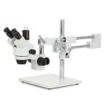 AmScope SM-4TP-AF25 SM-4 Series Simul-Focal Zoom Trinocular Stereo Microscope 7X-45X Magnification with 1080P 5MP HDMI (0)