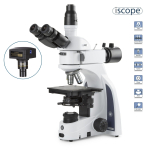 AmScope IS1053-PLMI Euromex iScope Series Materials and Metallurgy Trinocular Compound Microscope 50X-500X Magnification (6)