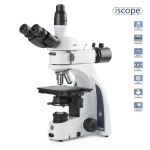 AmScope IS1053-PLMI Euromex iScope Series Materials and Metallurgy Trinocular Compound Microscope 50X-500X Magnification (0)