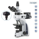 AmScope IS1053-PLPOLRI Euromex iScope Series Polarization Trinocular Compound Microscope 50X-400X Magnification (5)