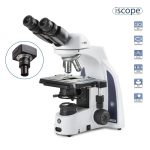 AmScope IS1152-PLI Euromex iScope Binocular Compound Microscope 40X-1000X Magnification with Plan IOS Objectives (5)