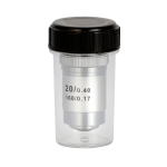 AmScope A20X-YX2-V460 20X Achromatic Microscope Objective (20mm Mounting Thread) (1)