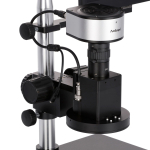 AmScope DM650AM-HDM11 DM650 Series Digital Video Inspection Digital Microscope HD 0.6X-5X on Table Stand w/ Smart Auto-Zoom + 11.6" HD Monitor (1)