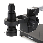 AmScope H800-SAB-96S-HD2 H800 Series Zoom Inspection Monocular Stereo Microscope 0.7X-5X on Single-Arm Boom-Stand w/ LED Ring Light and 1080P HDMI C-mount Camera (6)