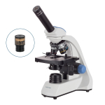 AmScope M250B-E3 Compact Monocular LED Compound Microscope 40X-2000X Magnification w/ 3MP Camera (1)