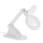 AmScope MAG3-30D5D12 2.25X, 4X Magnification 3.5" Lens 30 LED Table Top Magnifying Lamp (1)