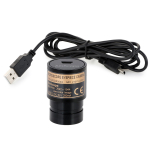 AmScope M150C-E M150 Series Portable Student Monocular Compound Microscope 40X-1000X Magnification with LED and 1MP USB Eyepiece Camera (6)