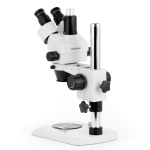 AmScope SM-1TNY-144A-AF2 SM-1 Series Industrial Inspection Zoom Trinocular Stereo Microscope 7X-90X w/ Multi-Zone 144 LED and 1080P 2MP HDMI Auto-focus Camera on Pillar Stand w/ Small Base (8)