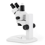 AmScope SM-1TRZZ-FRL-HD22 SM-1 Series Zoom Trinocular Stereo Microscope 3.5X-180X Magnification w/ 8W Fluorescent Ring Light and 2MP HDMI CMOS C-Mount Camera on Track Stand (10)