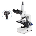 AmScope T340B-LED-18M3 T340 Series Trinocular Compound Microscope 40X-2000X Magnification with 3W LED, 18MP USB 3.0 C-mount Camera (1)