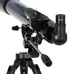 AmScope TLS-T70700B AmScope 35X-525X 70mm f/10 Refractor Telescope with 2-Section Altazimuth Tripod, Blue Finish (1)