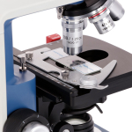 AmScope B120C-R B120C-R Series USB-C Rechargeable Student Binocular Compound Microscope 40X-2500X Magnification with 3D Two-Layer Mechanical Stage, Achromatic Objectives, and LED illuminator + Optional Camera (4)
