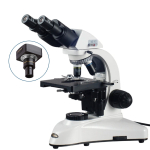 AmScope B530A-E3 Binocular Compound Microscope 40X-1600X Magnification w/ 20W Halogen Kohler Illumination, 3D Mechanical Stage and 3MP Camera (3)