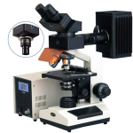 AmScope FM200B FM200 Series Upright Epi-fluorescence Binocular Compound Microscope with Optional Camera (2)
