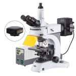 AmScope FM820TA-3MBI3 FM820 Series Epi-fluorescence Trinocular Compound Microscope 40X-1500X Magnification w/ 3MP USB 3.0 C-mount Camera (6)
