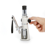 AmScope H100-E H100 Series Portable Shop Measuring Monocular Stereo Microscope 100X Magnification w/ USB Camera (4)