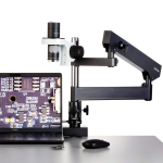 AmScope HHD2100HD-ASB HHD Series All-In-One 2.1MP Professional Polarizing 1080p Handheld Digital HDMI Microscope w/ 10X-280X + LED Ring Illuminator + Articulating Arm Base Plate (15)
