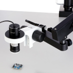 AmScope HHD2100HD-ASB HHD Series All-In-One 2.1MP Professional Polarizing 1080p Handheld Digital HDMI Microscope w/ 10X-280X + LED Ring Illuminator + Articulating Arm Base Plate (19)