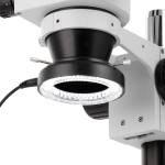 AmScope LED-144 144-LED Microscope Ring Light with Adapter (2)