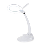 AmScope MAGLED-8098-2-A 1.75X Magnification 5" Diameter Lens 60 LED Desktop Magnifying Lamp (2)