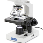 AmScope M83EZ OMAX M83EZ Series Trinocular Compound Microscope 40X-2500X Magnification LED Lab with Double Layer Mechanical Stage (2)