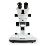 AmScope SM-1BX-RL-10M SM-1 Series Zoom Binocular Stereo Microscope 3.5X-45X Magnification w/ 10MP USB 2.0 C-mount Camera on Track Stand (6)