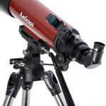 AmScope TLS-PAZ-102600 AmScope Refractor ALT-AZ Telescope with Altitude Azimuth Mount, 102mm Aperture, 600mm Focal Length, Stainless Steel Tripod and Red Dot Finder (2)