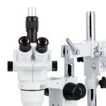 AmScope ZM-4TZ3 ZM-4 Series Ultimate Zoom Trinocular Stereo Microscope 2X-90X Magnification on 3D Boom Stand (1)