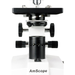 AmScope B100-PB10 B100 Series Biological Binocular Compound Microscope with 20W Halogen, Prepared, Blank Slide Kit and Optional Digital Camera (4)