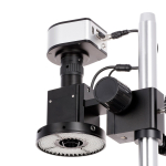 AmScope DM650AM-HDM11 DM650 Series Digital Video Inspection Digital Microscope HD 0.6X-5X on Table Stand w/ Smart Auto-Zoom + 11.6" HD Monitor (3)