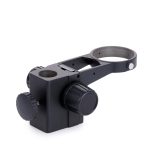 AmScope FR-A1-B Stereo Microscope Focus Block with 76mm Collar, 32mm Tube Mount, Lamp Slot in Black (3)