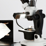 AmScope GM400TY GM400 Series Advanced Jewel Gem Zoom Trinocular Stereo Microscope 7X-90X Magnification on Track Stand (3)