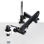 AmScope HHD2100HD-ASB HHD Series All-In-One 2.1MP Professional Polarizing 1080p Handheld Digital HDMI Microscope w/ 10X-280X + LED Ring Illuminator + Articulating Arm Base Plate (16)