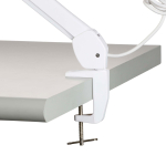 AmScope LMP-72 12W 72 LED Task Lamp on Articulating Arm w/ Table Clamp (3)