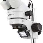 AmScope SM-1BY-PL-8M SM-1 Series Zoom Binocular Stereo Microscope 7X-90X Magnification w/ 8MP USB 2.0 C-mount Camera on Pillar Stand (7)
