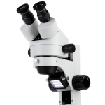 AmScope SM-1BX-RL-10M SM-1 Series Zoom Binocular Stereo Microscope 3.5X-45X Magnification w/ 10MP USB 2.0 C-mount Camera on Track Stand (7)