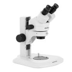 AmScope SM-1BRZ-FODR-9M SM-1 Series Super Widefield Zoom Binocular Stereo Microscope 3.5X-90X w/ 150W Halogen Dual Gooseneck & Ring Lights and 9MP USB 2.0 C-mount Camera on Track Stand (7)