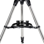AmScope TLS-PAZ-102600 AmScope Refractor ALT-AZ Telescope with Altitude Azimuth Mount, 102mm Aperture, 600mm Focal Length, Stainless Steel Tripod and Red Dot Finder (3)