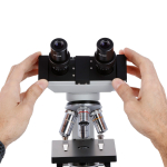 AmScope B100B B100 Series Biological Binocular Compound Microscope 40X-2000X Magnification With LED Light (9)