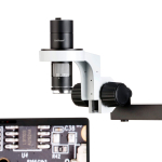 AmScope HHD2100HD-ASB HHD Series All-In-One 2.1MP Professional Polarizing 1080p Handheld Digital HDMI Microscope w/ 10X-280X + LED Ring Illuminator + Articulating Arm Base Plate (17)