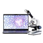 AmScope M150C-MS-WF Monocular Compound Microscope 40X-1000X Magnification Student Portable + Mechanical Stage + Wi-Fi 2.0MP Digital Eyepiece Camera (4)