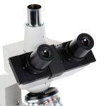 AmScope M83EZ OMAX M83EZ Series Trinocular Compound Microscope 40X-2500X Magnification LED Lab with Double Layer Mechanical Stage (3)