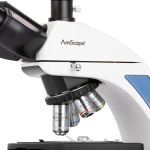 AmScope T720-TP2 T720 Series Trinocular Compound Microscope + Koehler LED Illumination + 10.5" Touchscreen 8MP Imaging System (4)