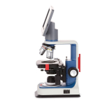 AmScope B120C-R-DMH18070 B120C-R Series USB-C Rechargeable Student Binocular Compound Microscope 40X-2500X Magnification with 7in Digital Display Camera Head (5)