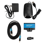 AmScope HD408U Microscope Camera HD Series, 4K 30fps 8MP HDMI Color CMOS C-mount for Stand-alone Imaging (5)